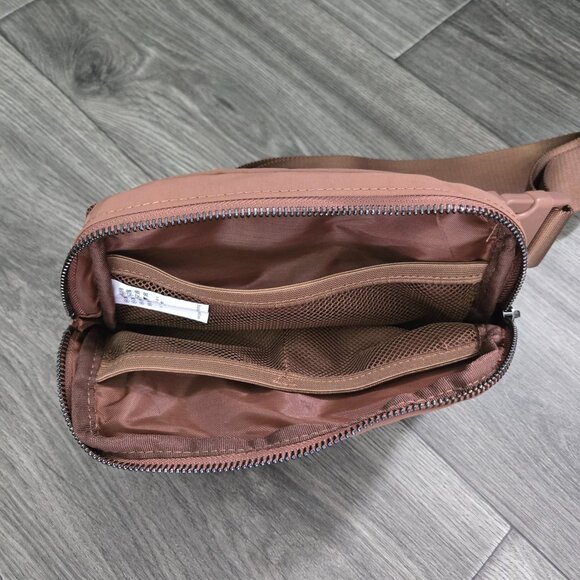 New Brown Everywhere Belt Bag – Crossbody Bag with Adjustable Strap - Picture 4 of 4